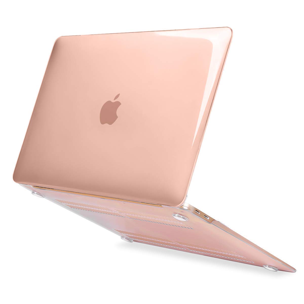 MOSISO Hard Shell Case for MacBook Air 13 inch (2022/2021/2020/2019/2018 Release A2337 M1 A2179 A1932) - Transparent Protective Cover with Keyboard Cover | Durable Plastic Shell for MacBook Air 13.3