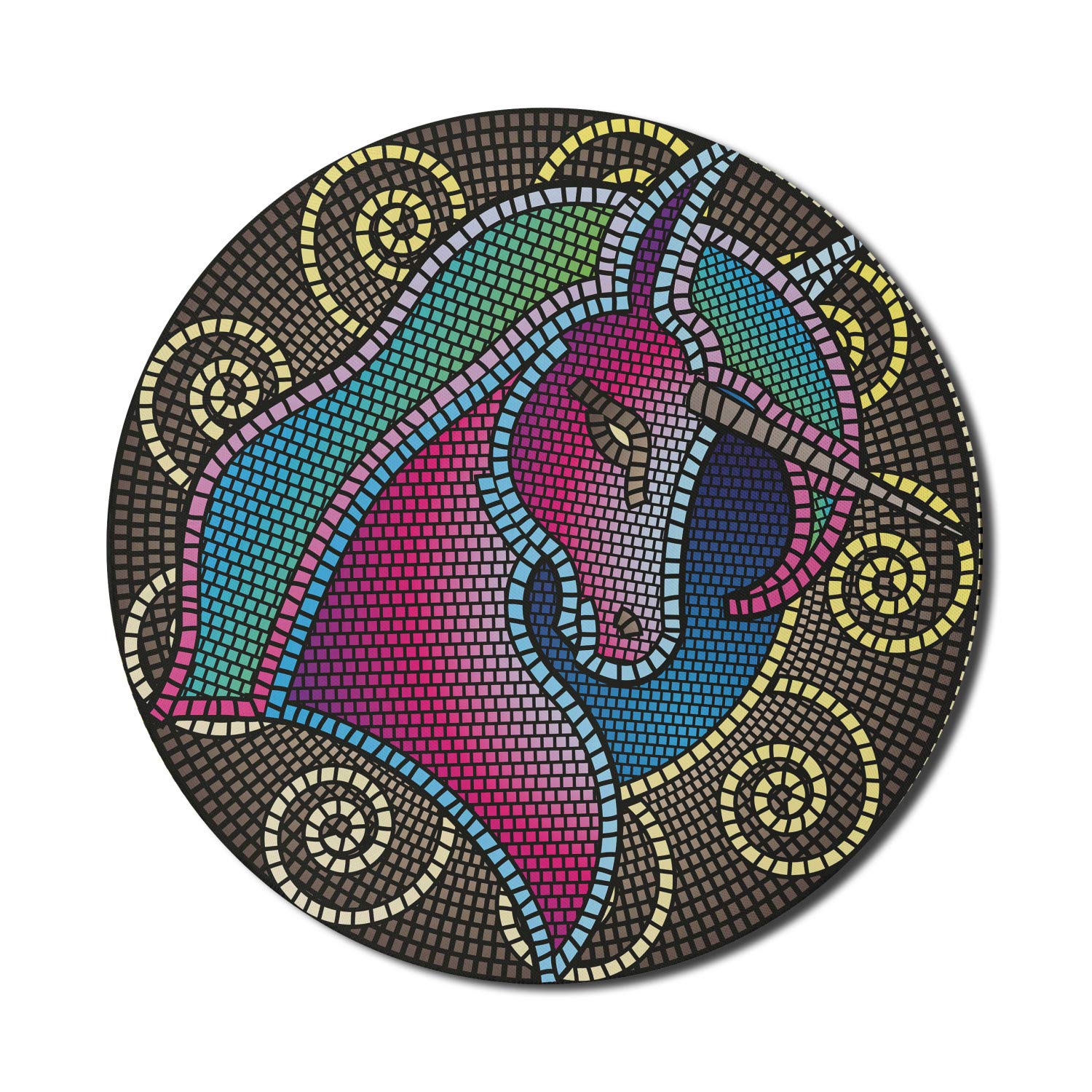 Ambesonne Fantasy Unicorn Mouse Pad - 8