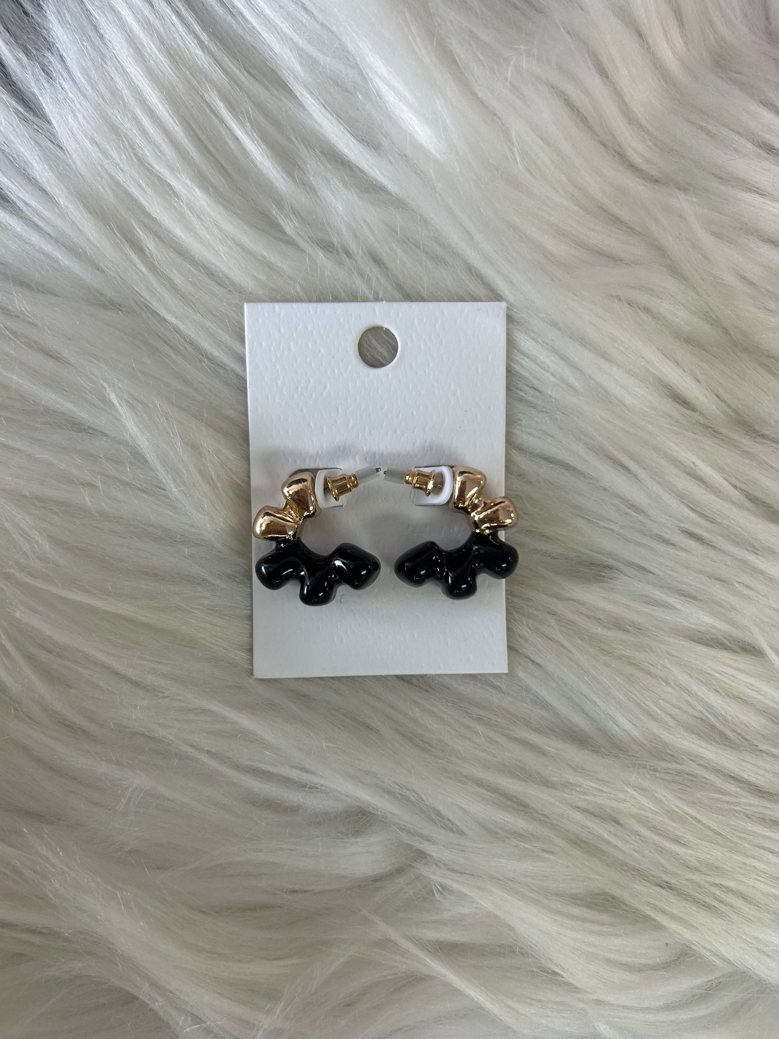 Joia Bubble Hoops - Trendy Gold Plated Earrings for Women, Lightweight & Hypoallergenic | Perfect for Parties, Weddings & Everyday Wear