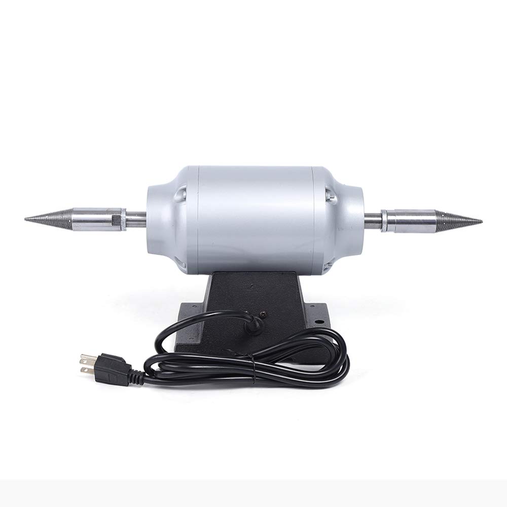 110V Polishing Machine for Jewelry, Metal, and Wood - High-Speed Lathe Grinder with Adjustable Speed - Ideal for Foundry, Laboratory, and DIY Projects - US Stock Fast Shipping