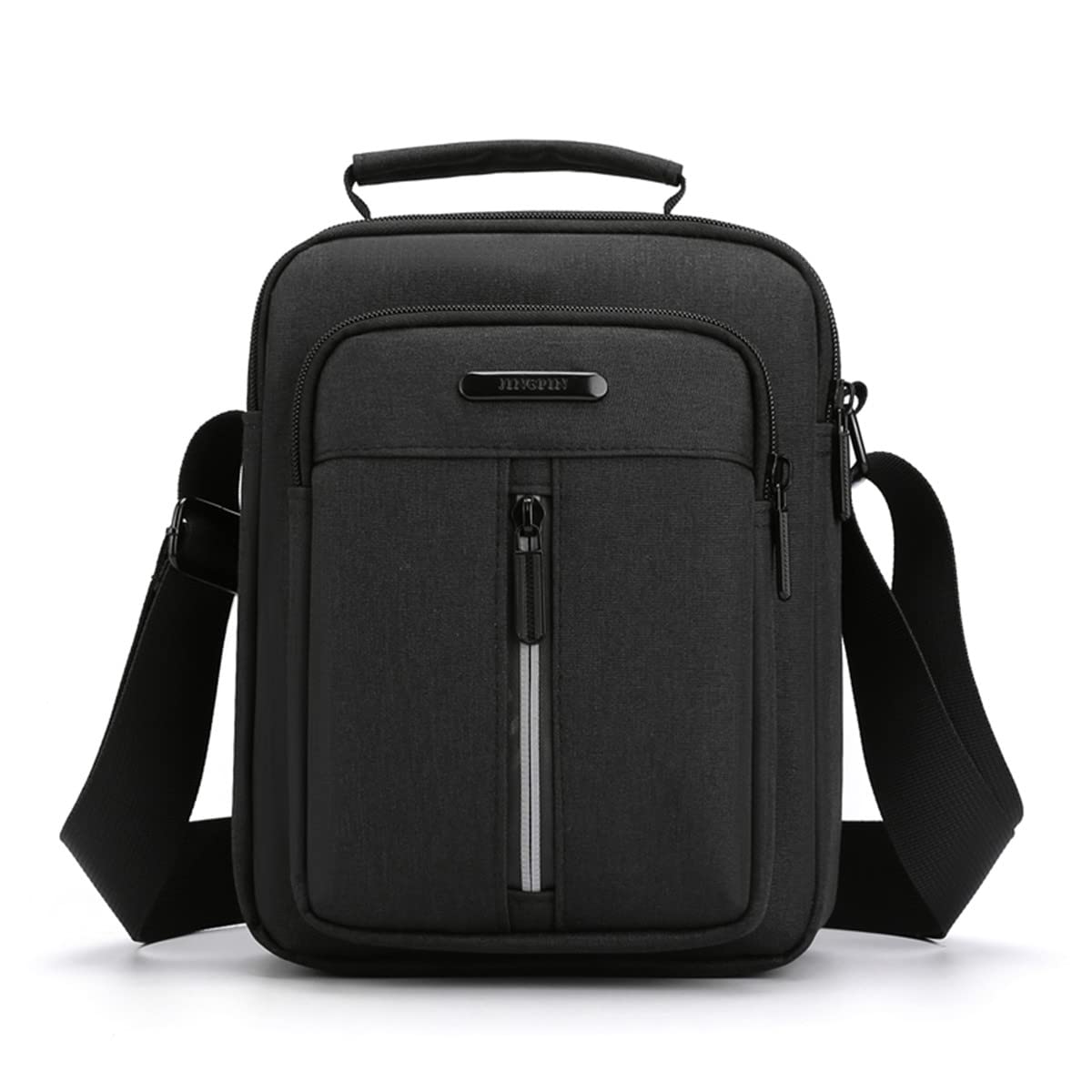 Stylish Small Canvas Crossbody Bag for Men - Compact Shoulder Bag & Mini Messenger Bag for Phone, Wallet & Essentials - Perfect for Travel, Work & Daily Use