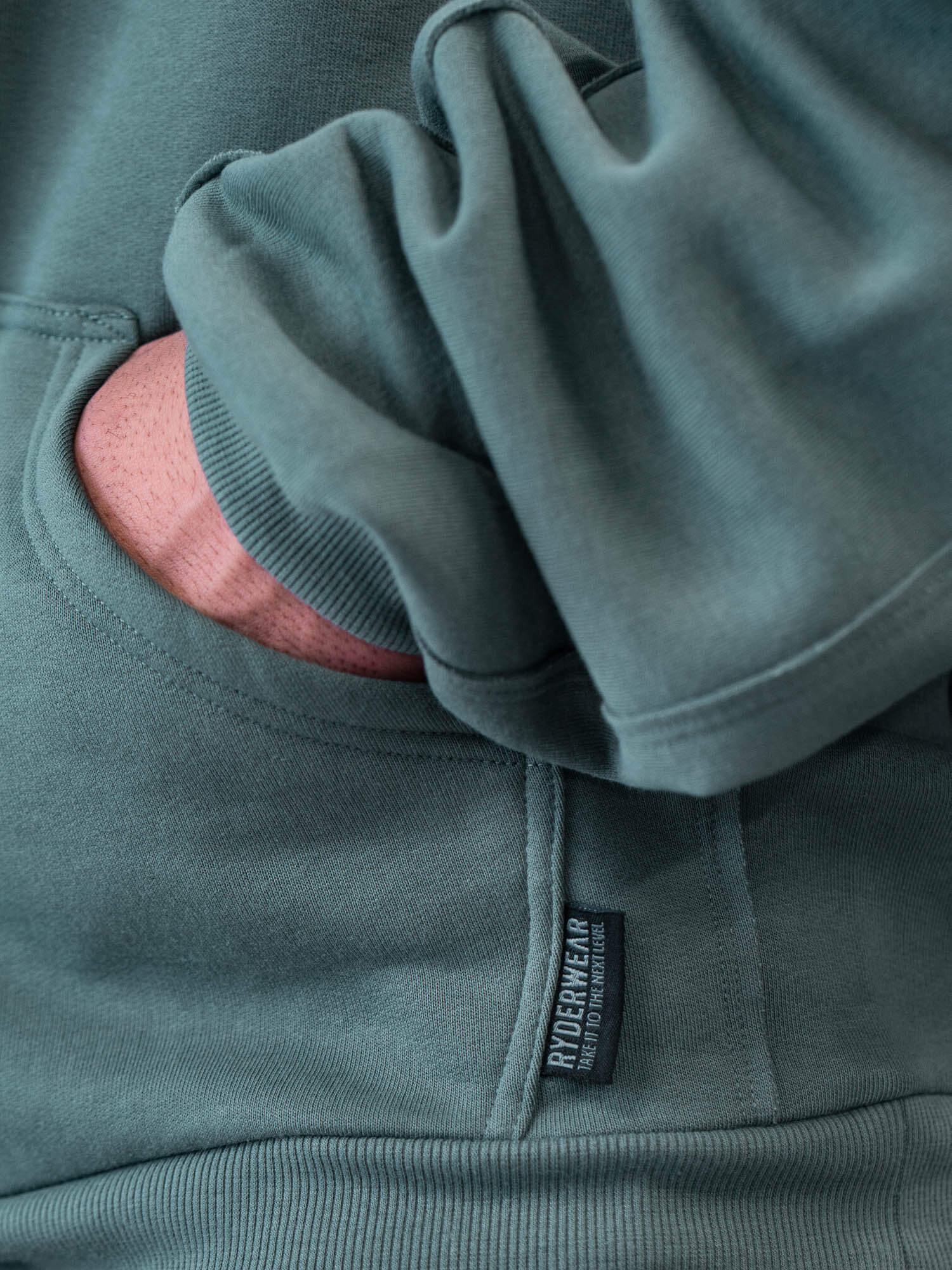 Force Pullover Hoodie for Men & Women - Soft & Comfortable Fern Green Sweatshirt - Perfect for Gym, Running, and Casual Wear
