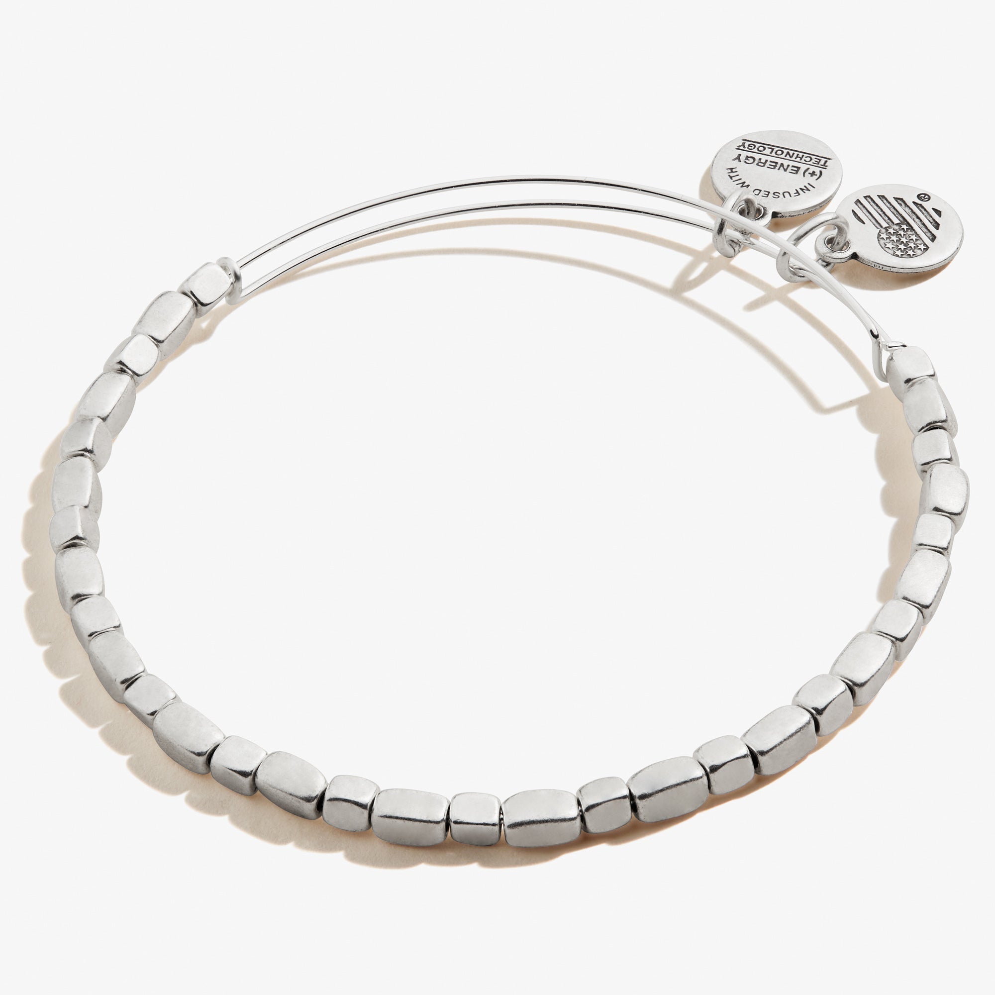 Elegant Metal Beaded Bangle Bracelet for Women - Fashion Jewelry Gift for Party, Wedding & Everyday Wear