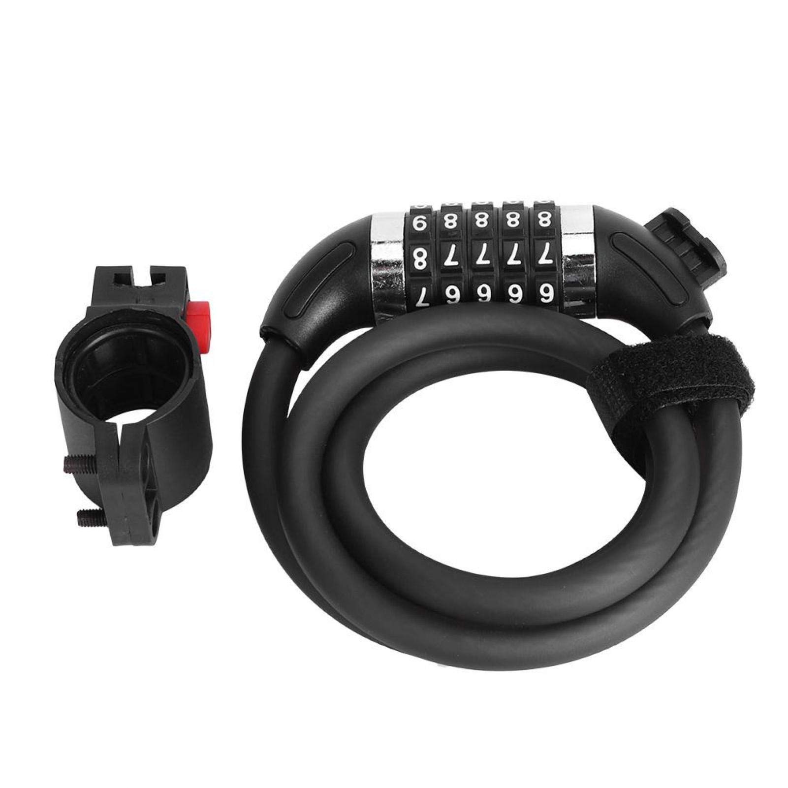 Demeras Wheel Up Bike Lock - Heavy Duty Anti Theft Bicycle Lock for Mountain Bikes, E-Bikes & Cycling - Secure Your Ride at Home, Work or Outdoors