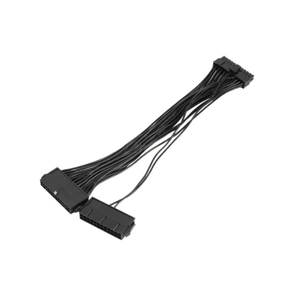 24 Pin to Dual 24 Pin ATX Power Supply Splitter Cable - Power Multiple PCs from One PSU - Perfect for Mining Rigs, Server Racks & Workstations