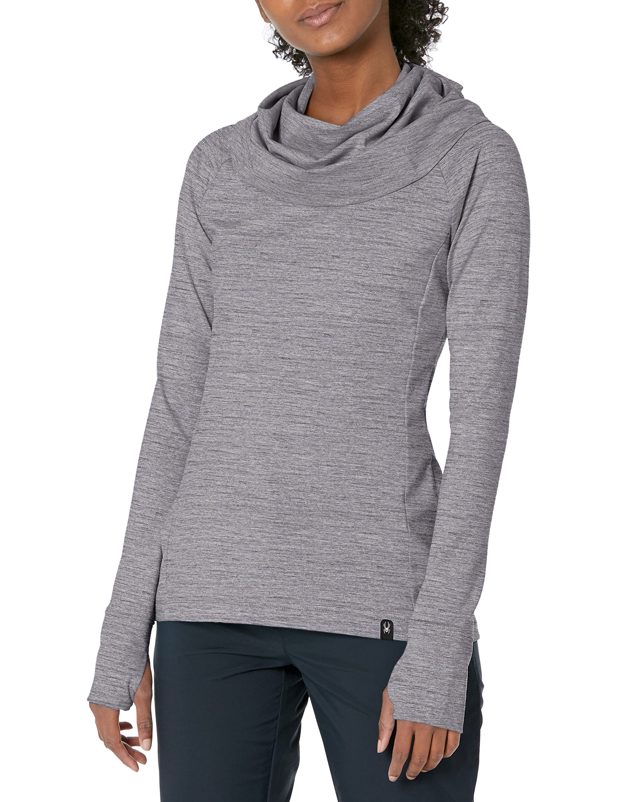 Spyder Women's Solitude Funnel Neck Jacket - Waterproof Winter Coat for Skiing & Snowboarding - Warm Insulated Puffer Jacket for Cold Weather Outdoor Activities