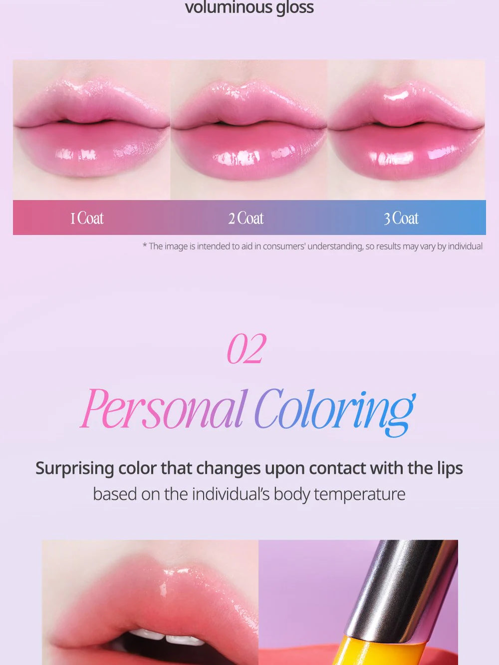 CLIO Crystal Balm Plumper 3.3g - Hydrating Lip Gloss with Plumping Effect, Vegan & Cruelty-Free - Perfect for Daily Moisture & Night Care