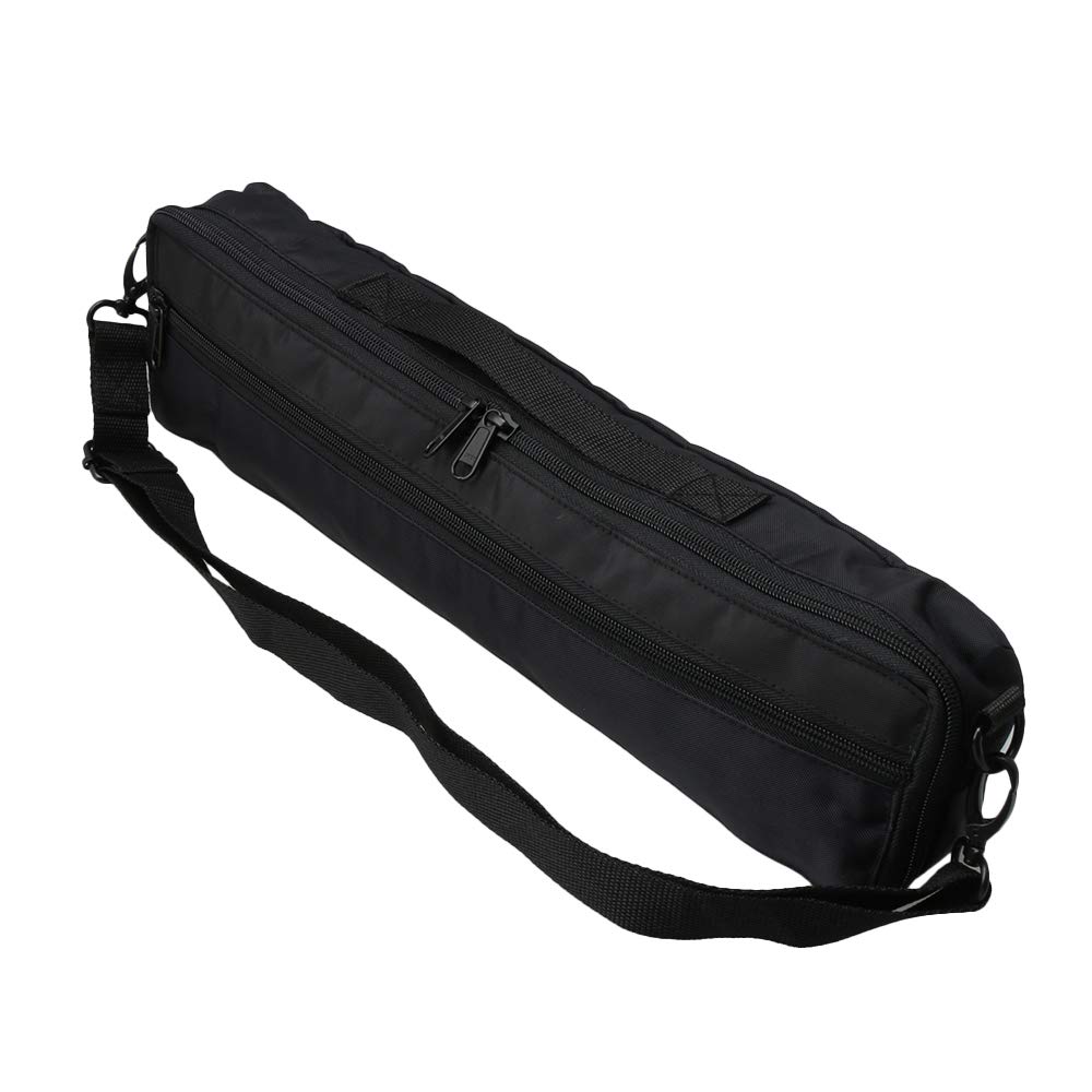 **Yibuy Portable Flute Case Bag - Adjustable Shoulder Strap, Padded Protection for 16-Hole Flute - Perfect for Travel, School & Music Performances**