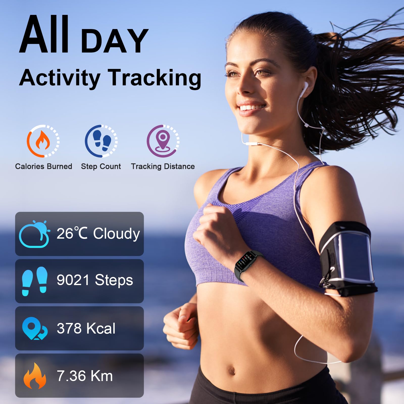 2025 Smart Watch for Men & Women - 1.57