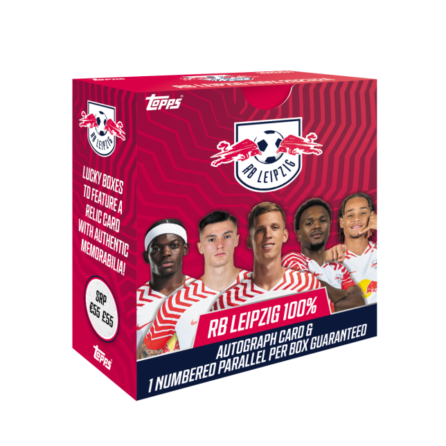 Topps 100% RB Leipzig 23/24 Soccer Trading Cards - Official Bundesliga Collectibles for Fans & Card Collectors - Perfect for Game Days, Trading & Display