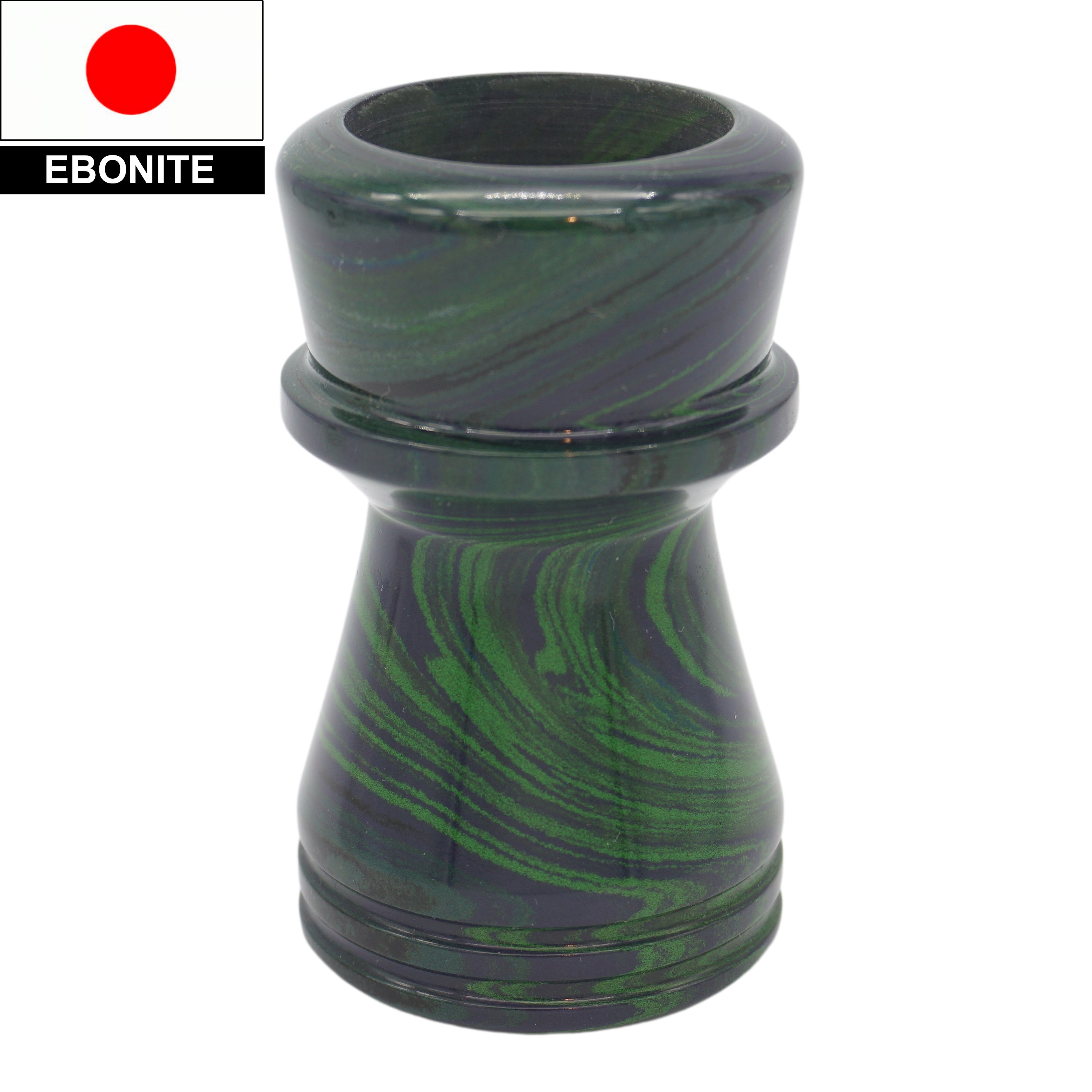 Premium Joker Ebonite Handmade Shaving Brush Handle - Fits 28mm & 30mm Knots - Perfect for Wet Shaving & Grooming Gifts for Men