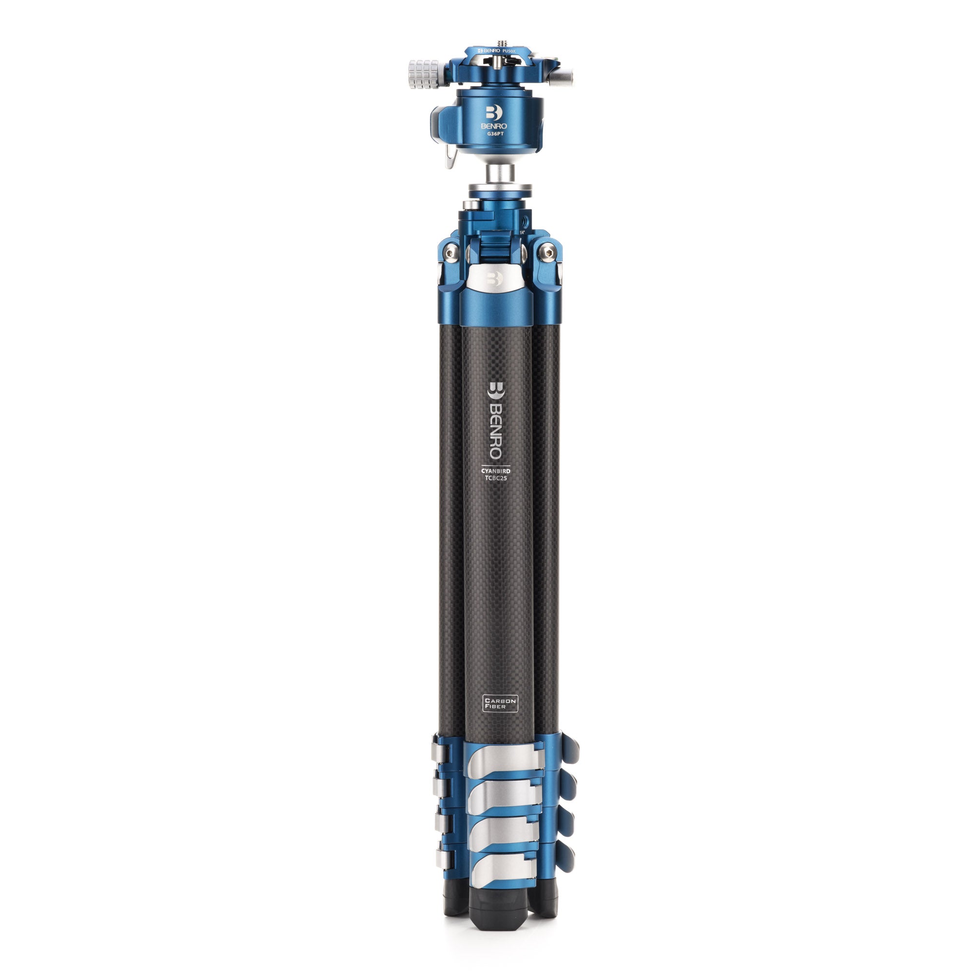 Benro Cyanbird 2 Series Professional Tripod with G36PT Ball Head - Lightweight Aluminum Travel Tripod for DSLR Cameras, Perfect for Outdoor Photography, Hiking & Travel Adventures