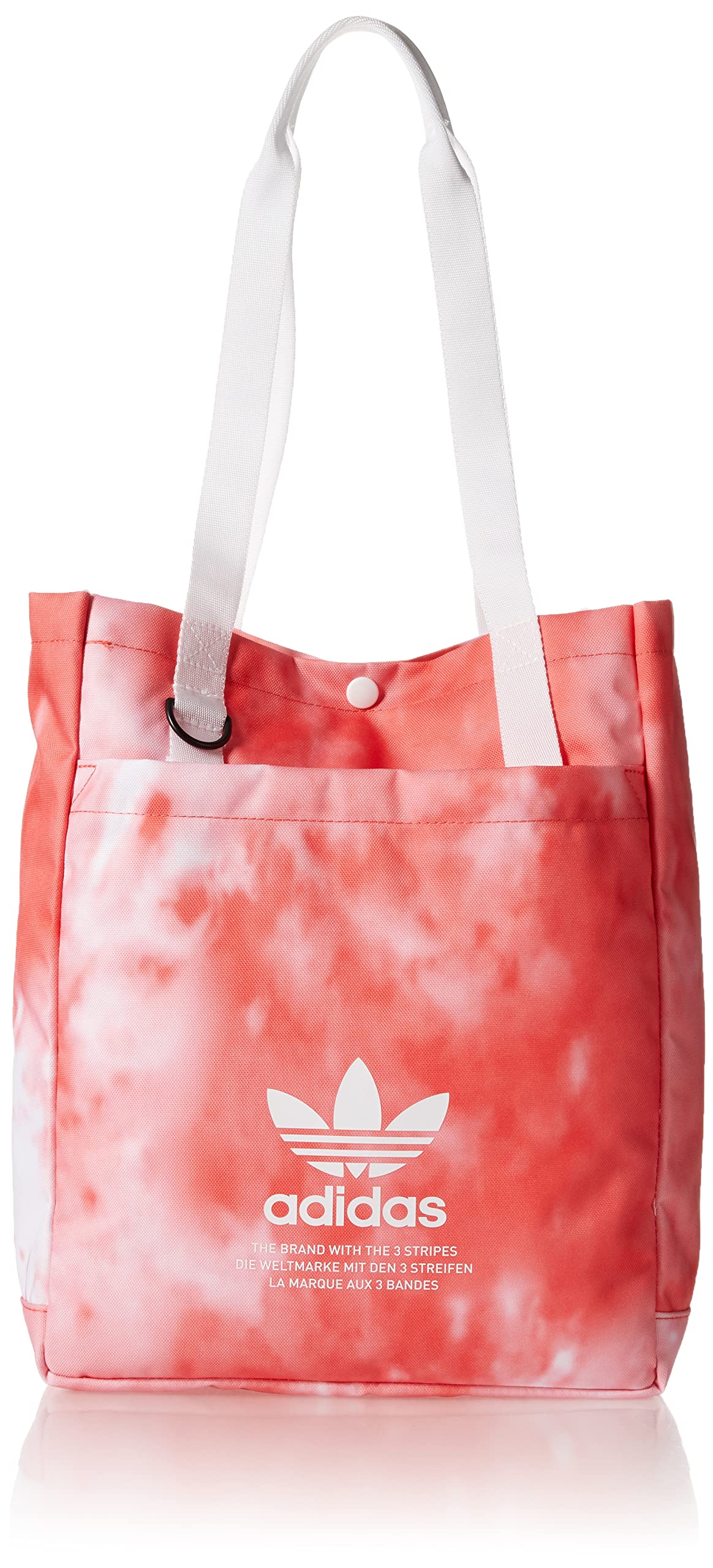 Adidas Originals Unisex Simple Tote Bag - Lightweight Durable Canvas Shoulder Bag for Men & Women - Perfect for Shopping, Beach, Gym & Everyday Use