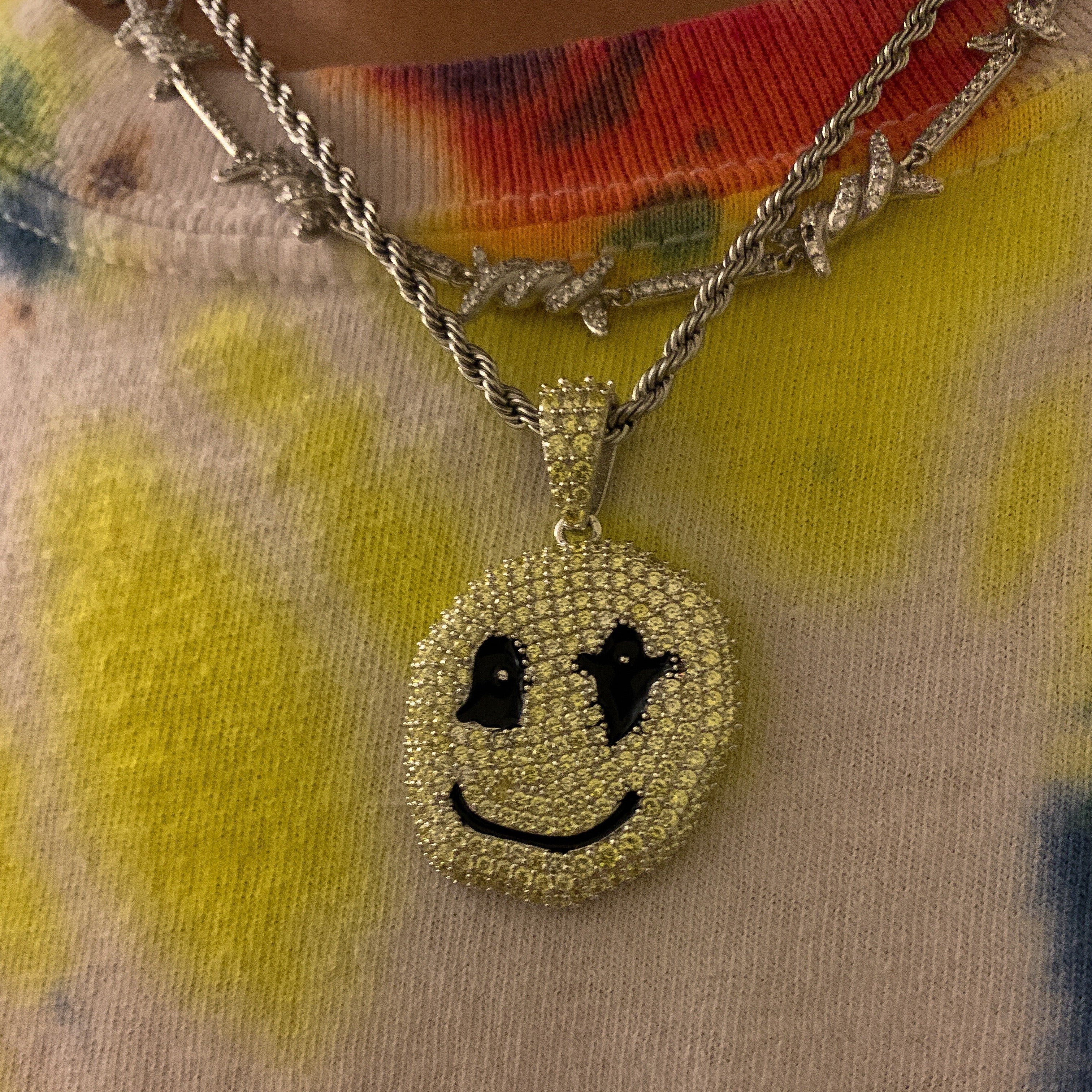 Kids C Ghosts Pendant - .925 Sterling Silver Halloween Jewelry for Children | Perfect for Costume Parties, Trick-or-Treating & Spooky Gift Giving