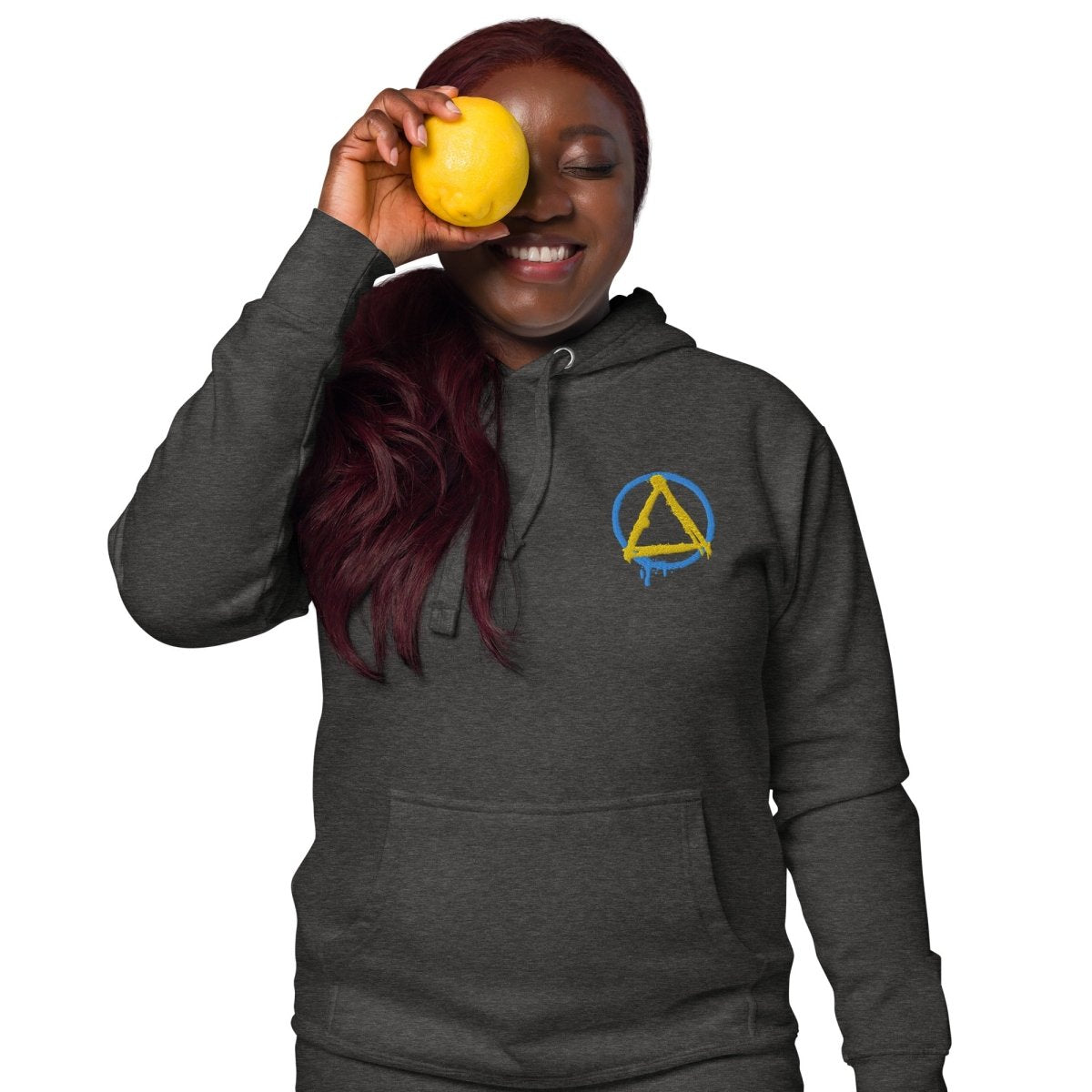Graffiti Sobriety Symbol Unisex Hoodie - Stylish Streetwear for Men & Women - Perfect for Recovery Support, Urban Fashion & Everyday Wear