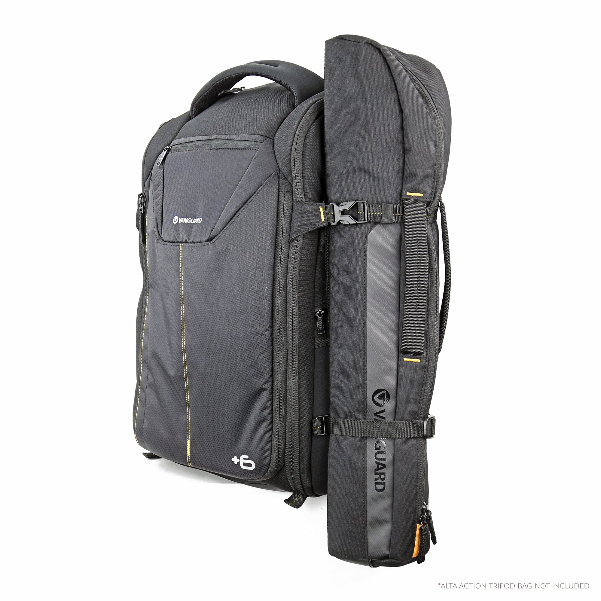 Alta Rise 48 DSLR Camera Backpack for Photographers - Waterproof & Durable Black Camera Bag for Travel, Hiking & Outdoor Photography Gear Storage