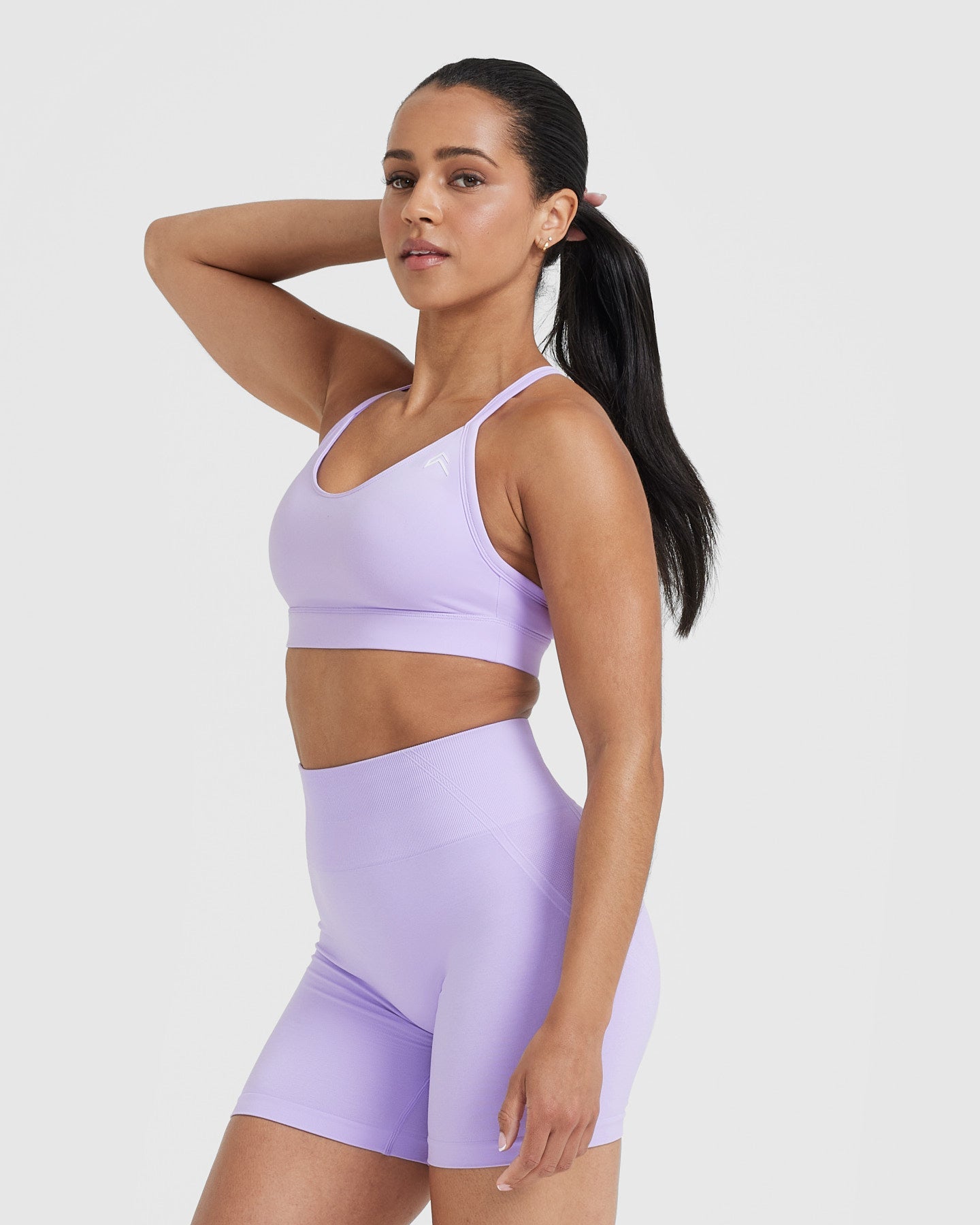 Best Everyday Sports Bra for Women - Comfortable & Supportive Workout Top in Lavender Purple | Perfect for Yoga, Running & Gym