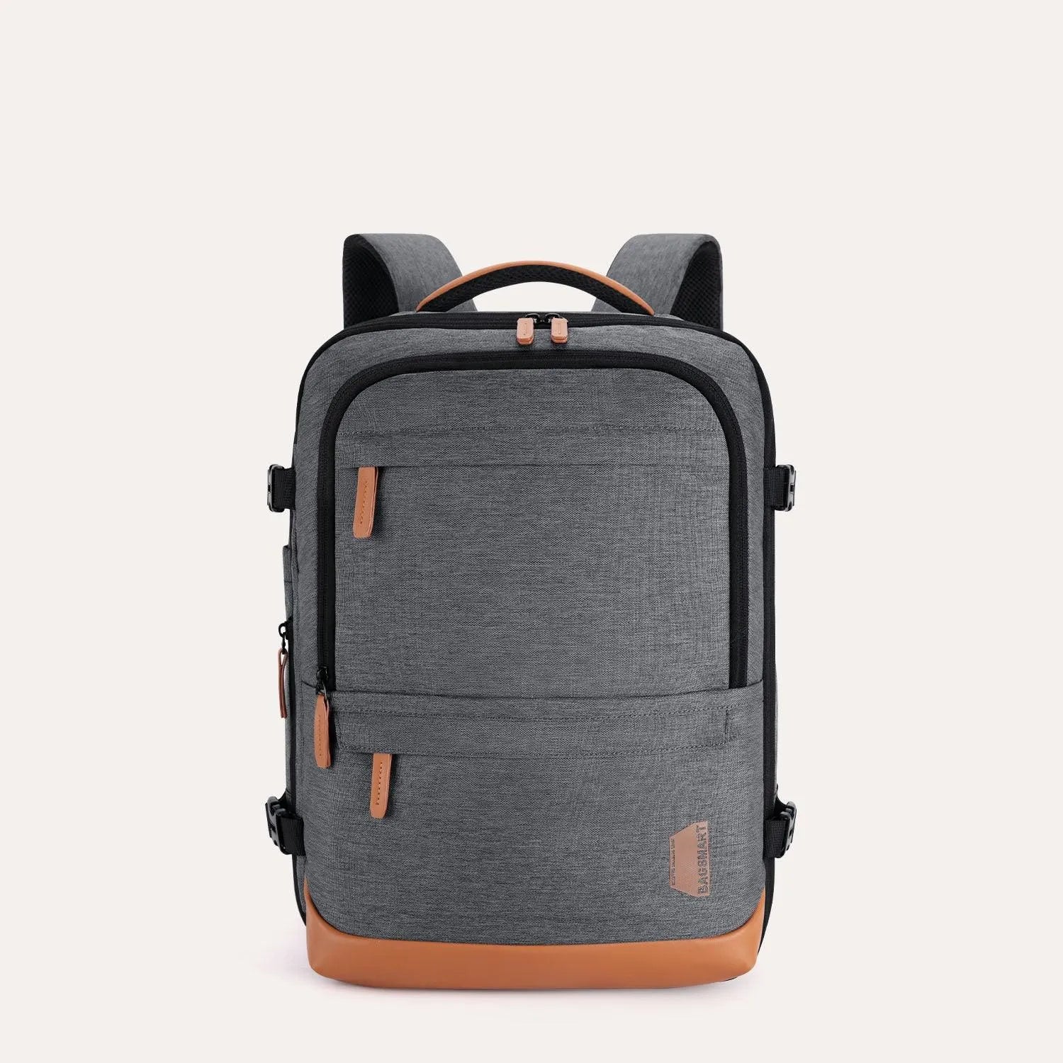 Falco 40L Expandable Airline Approved Carry On Travel Backpack - Waterproof Laptop Backpack for Business Travel, Weekend Trips & Commuting
