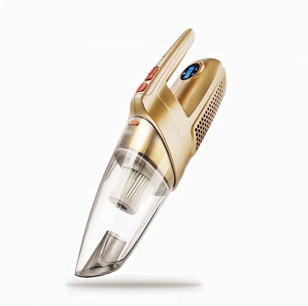 TQBLK Cordless Handheld Car Vacuum Cleaner & Air Pump - Portable Multi-Function Auto Vacuum for Car Detailing, Home, Office Use
