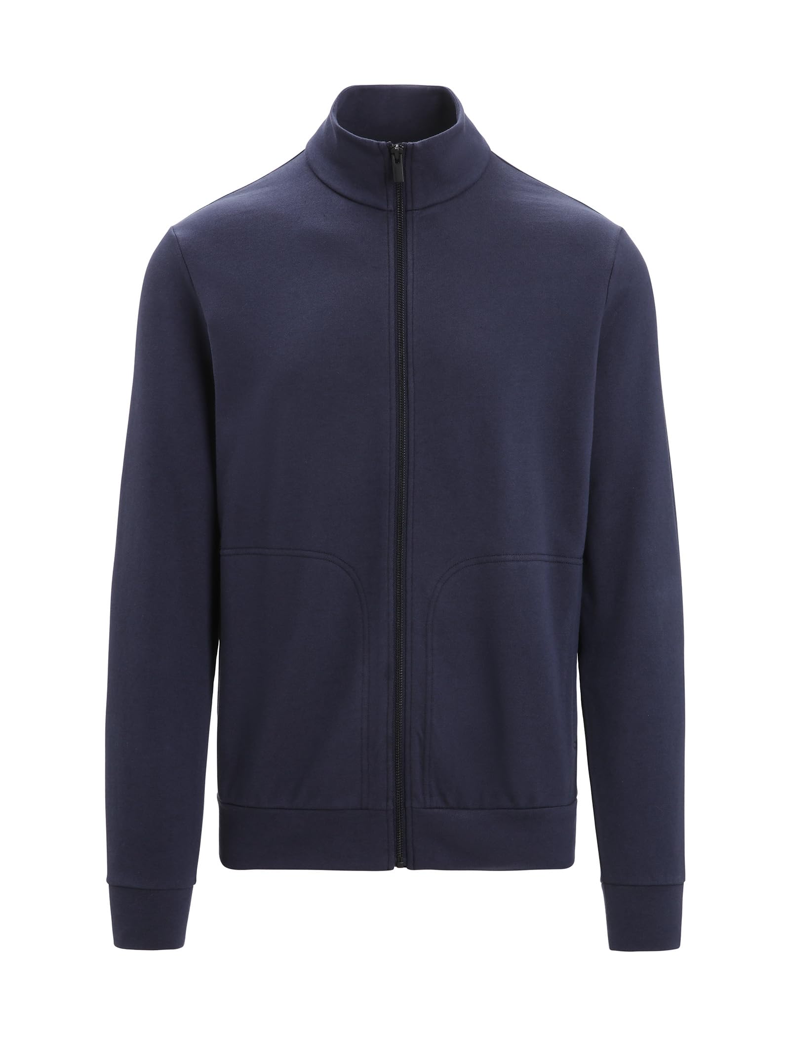 Icebreaker Merino Men's Central Long Sleeve Full-Zip Casual Wool Sweatshirt | Warm & Comfortable Lounge Wear for Outdoor Activities & Relaxation at Home
