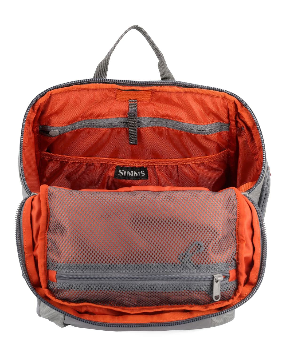 Simms Freestone Backpack - Waterproof Fishing Backpack for Men & Women - Durable Pewter Gray Hiking & Outdoor Gear - Perfect for Fly Fishing, Camping & Travel Accessories