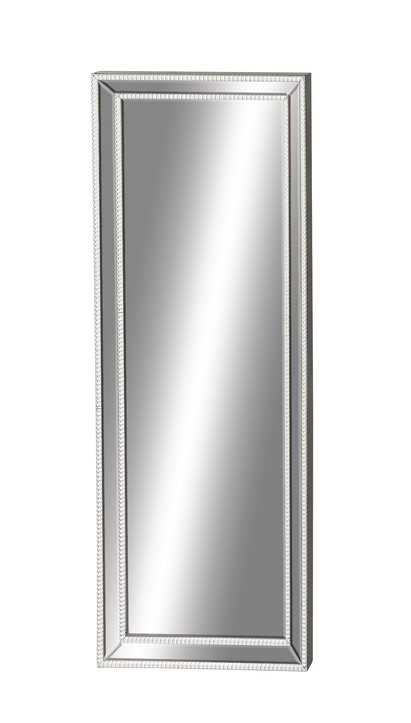 Deco 79 Silver Modern Wall Mirror - 24