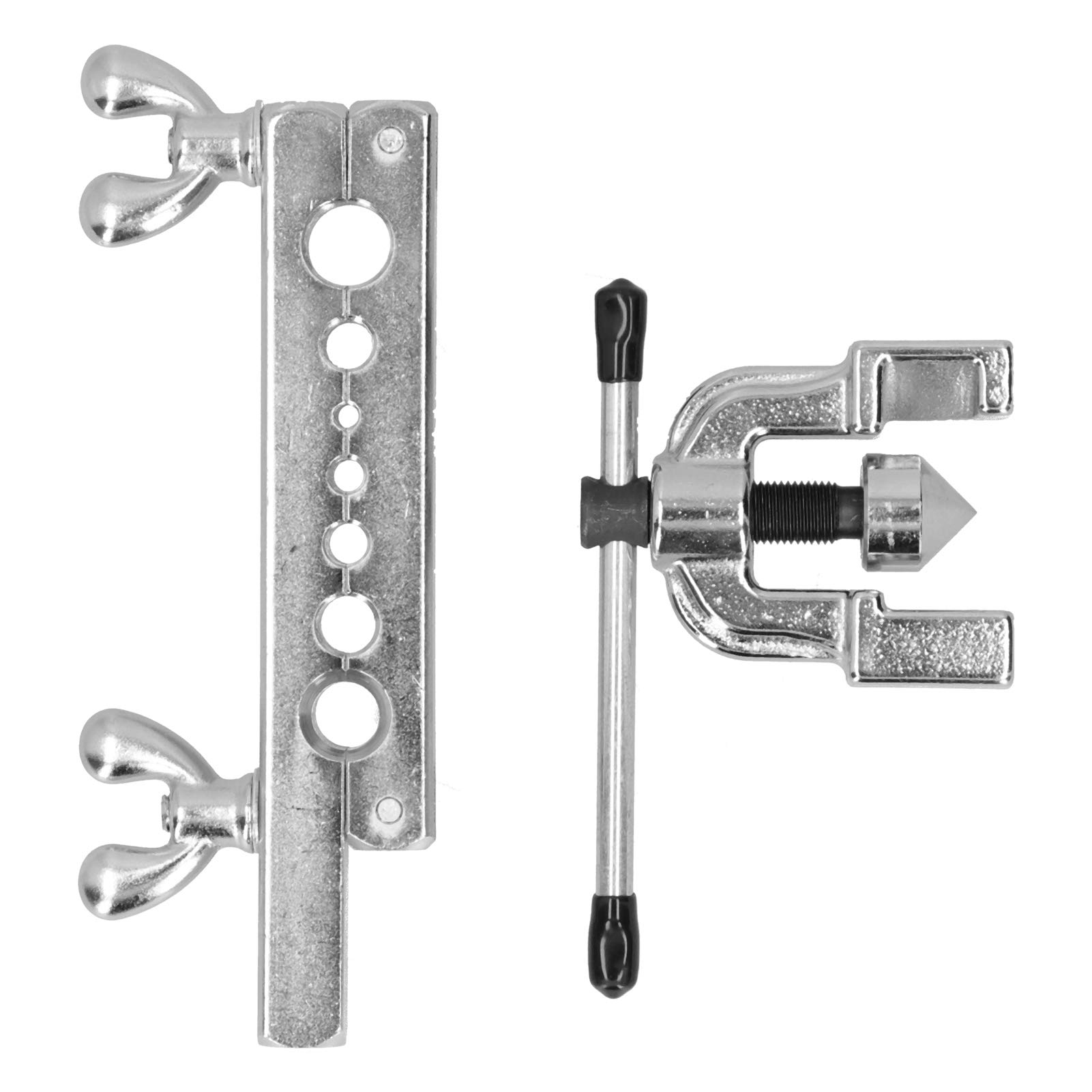 VINGVO Flaring Tool Set - High Efficiency Steel Tube Flaring Kit for Copper Pipes | Professional Plumbing, HVAC & Automotive Repair Tool | Perfect for DIY Home Improvement & Pipe Installation Projects