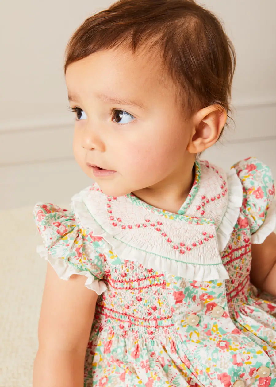 Adorable Clementine Romper for Baby Girls - Soft & Comfortable Outfit for Playtime, Photos & Special Occasions