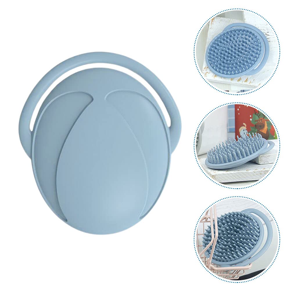 Baby Hair Scalp Massager - Soft Silicone Shampoo Brush for Infants & Toddlers - Gentle Bath Brush for Newborns - Perfect for Cradle Cap Care & Relaxing Head Massage During Bath Time