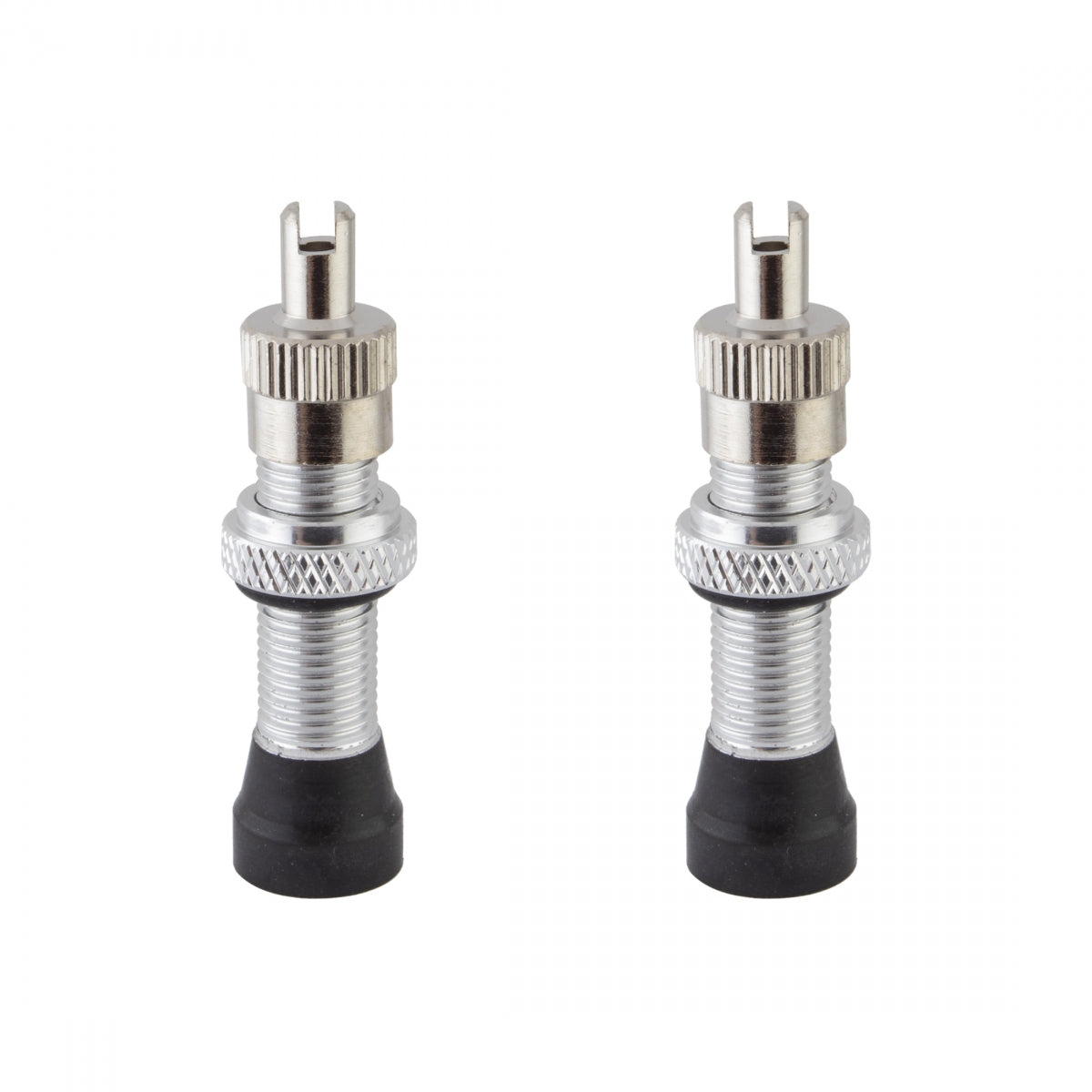 Premium Tubeless Alloy Schrader Valves - 32mm (1 Pair) for MTB, Road & Gravel Bikes - Durable Air Retention for High-Performance Cycling