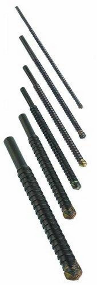 Bon 14-372 Premium 6-Piece Drill Bit Set - High Speed Steel Bits for Wood, Metal & Plastic Drilling | Perfect for DIY Projects, Home Repairs & Professional Use
