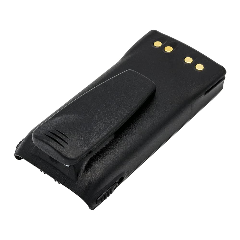 Synergy Digital 2-Way Radio Battery for Motorola HT1250 LS+ - 2100mAh Ni-MH Replacement Battery (7.2V) - Compatible with Motorola HMNN4151 - Perfect for Security, Construction & Outdoor Communication