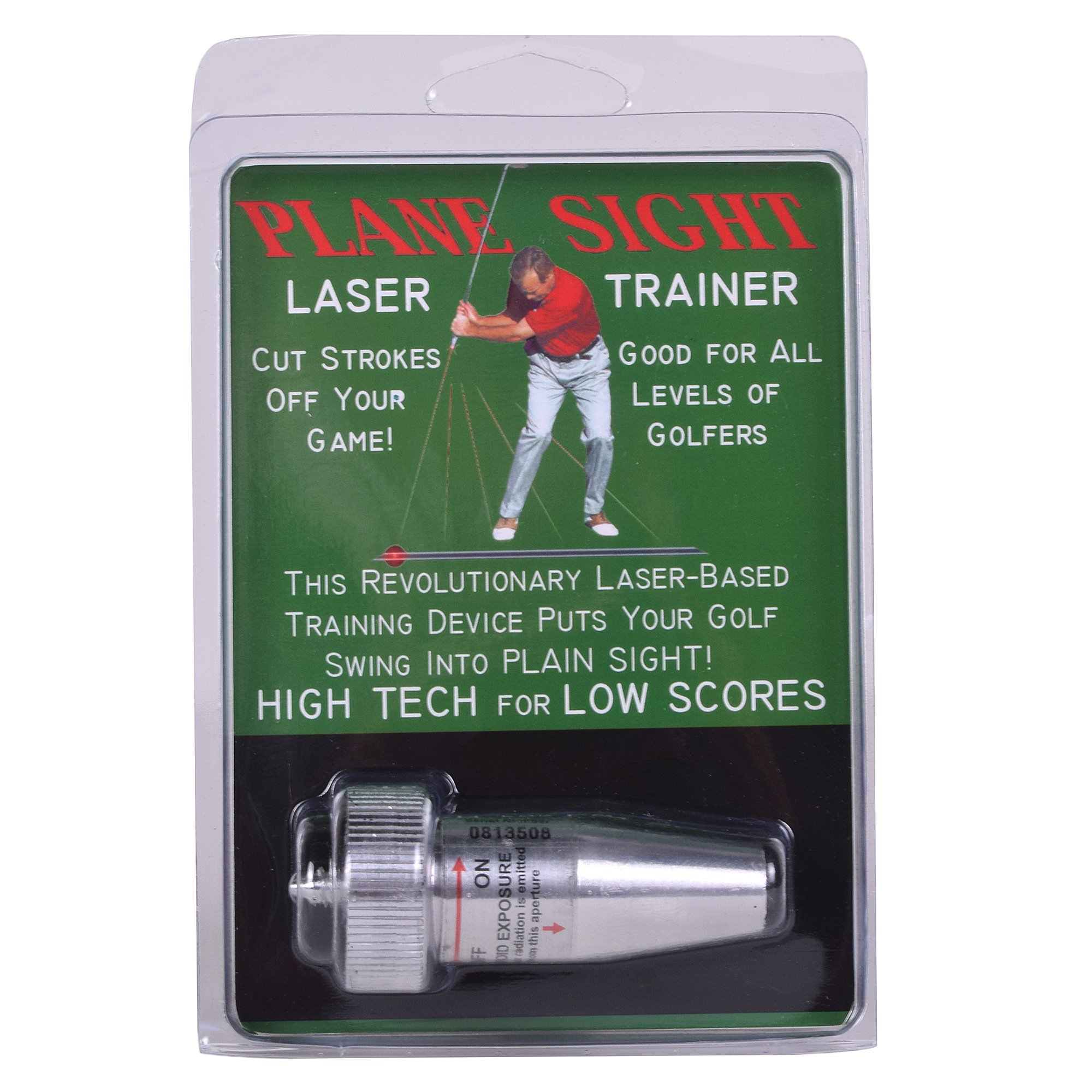 Laser Golf Swing Training Aid - Improve Accuracy & Distance | Perfect for Driving Range & Backyard Practice