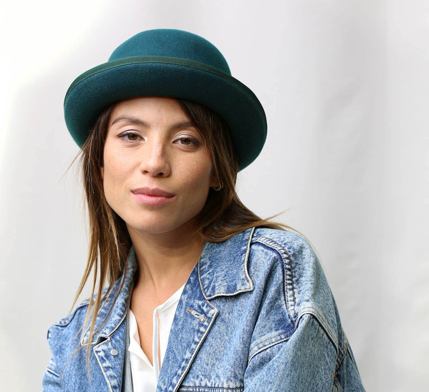 Wool Felt Bowler Hat for Men & Women - Vintage Style