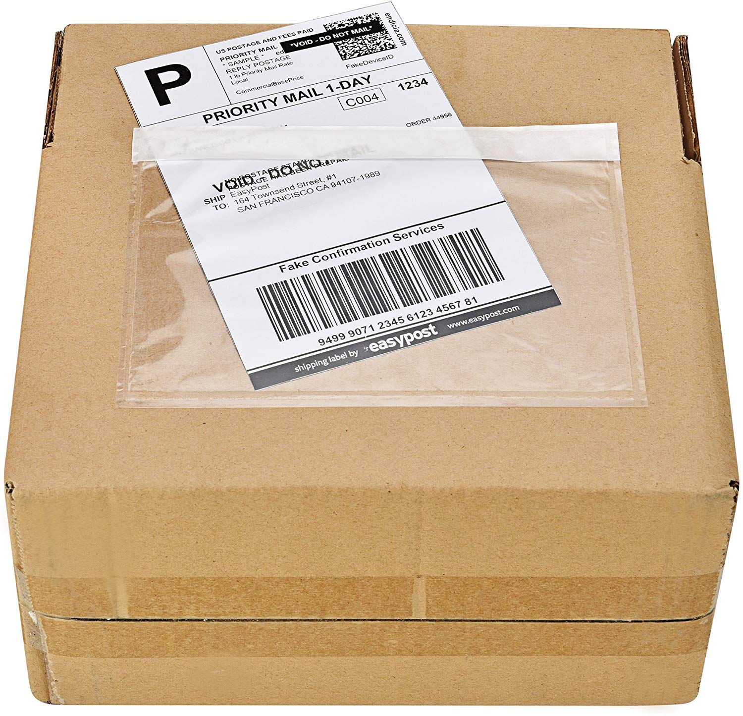 3000 Clear Adhesive Top Loading Envelopes 7.5