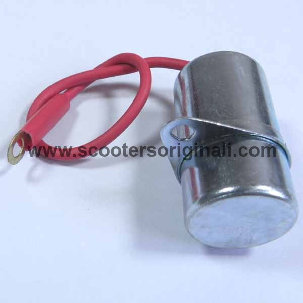 Vespa Condenser 1 Wire SS90 GL - High Performance Scooter Ignition Part for Vespa SS90 & GL Models | Perfect for Engine Tune-Ups & Restoration Projects