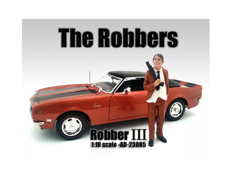 1:18 Scale American Diorama The Robbers Robber III Diecast Model Car - Perfect for Collectors, Display Cases & Diorama Scenes