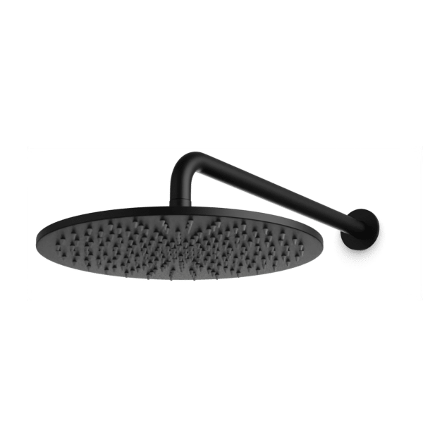 12 Inch Round Rain Shower Head with Adjustable Wall Mount Arm - Perfect for Spa-Like Bathroom Experience & Modern Home Upgrade