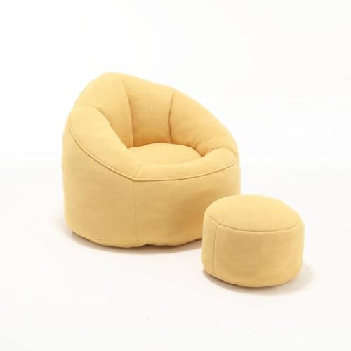 Yellow-microfiber