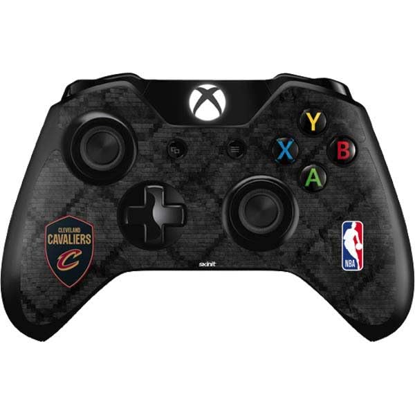 Officially Licensed NBA Cleveland Cavaliers Dark Rust Gaming Skin Decal for Xbox One Controller - Durable Protective Cover for Gamers & Sports Fans
