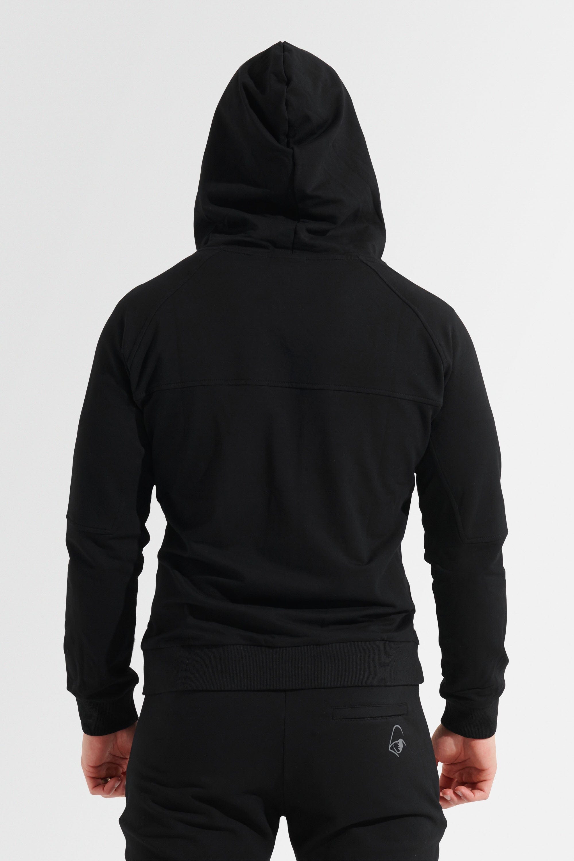 Intrepid Athlete Inside Track Hoodie - Black | Men's Athletic Pullover Sweatshirt for Running, Gym & Casual Wear