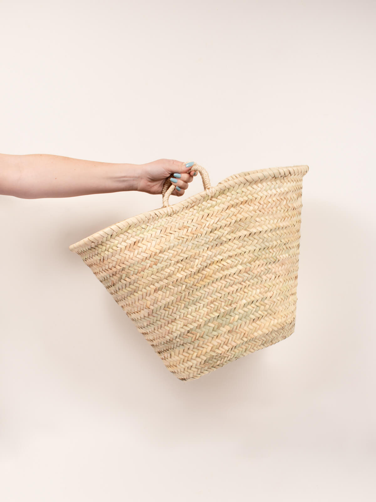 Premium Market Basket - Durable & Stylish Grocery Shopping Basket for Farmers Market, Picnics, and Home Storage | Eco-Friendly & Lightweight