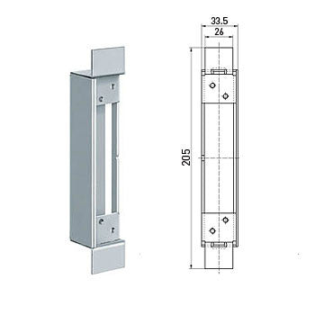 TE 526 3D Steel Frame Receiver - Heavy Duty Construction Bracket for Metal Framing, Structural Support & DIY Projects - Perfect for Home Renovation, Garage Shelving & Industrial Applications
