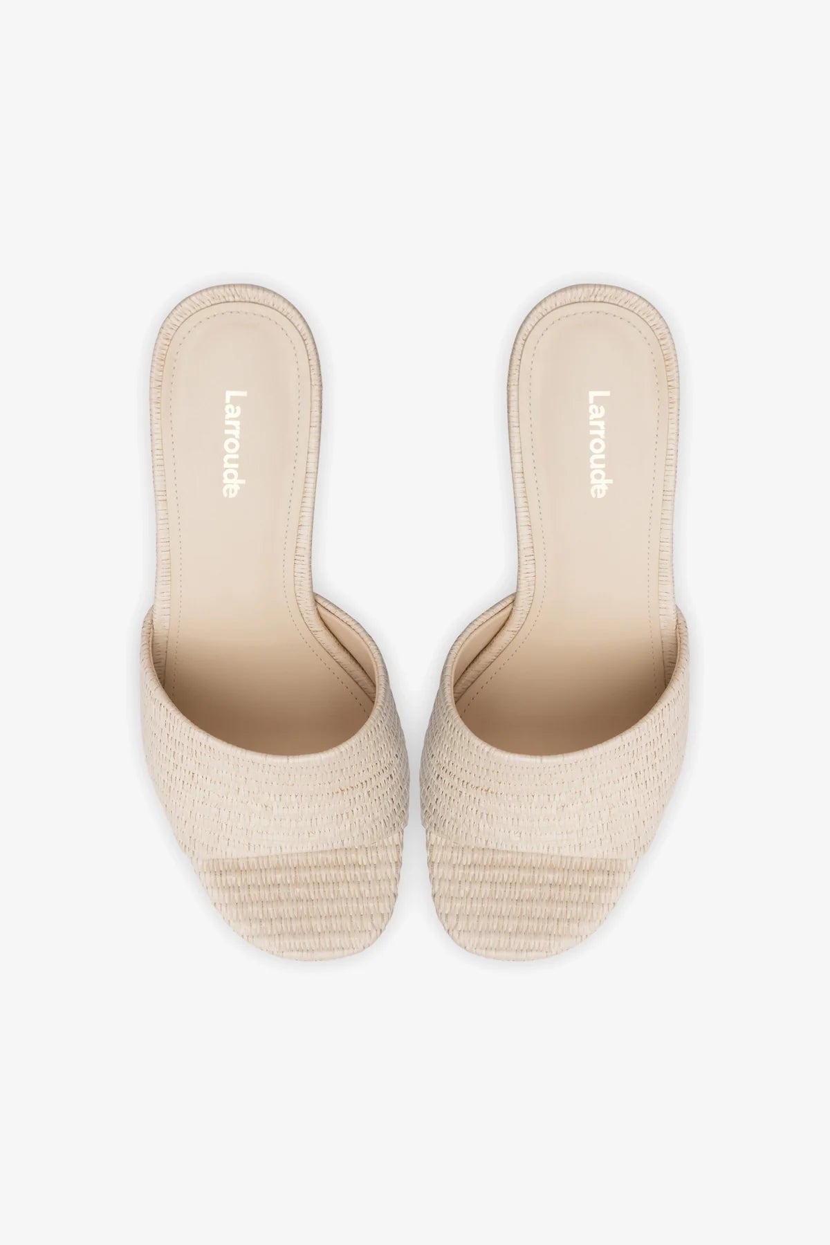 Natural Raffia Dolly Mule Shoes - Comfortable Summer Slides for Women | Perfect for Beach, Poolside, and Casual Outings
