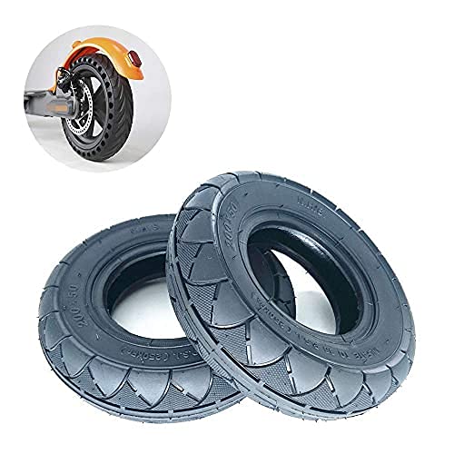 **DIELUNY 8-Inch Electric Scooter Tires - 200x50 Thick Wear-Resistant Pneumatic Tires for Small Dolphin Scooters - Inner & Outer Tire Replacement for Commuting & Urban Travel**