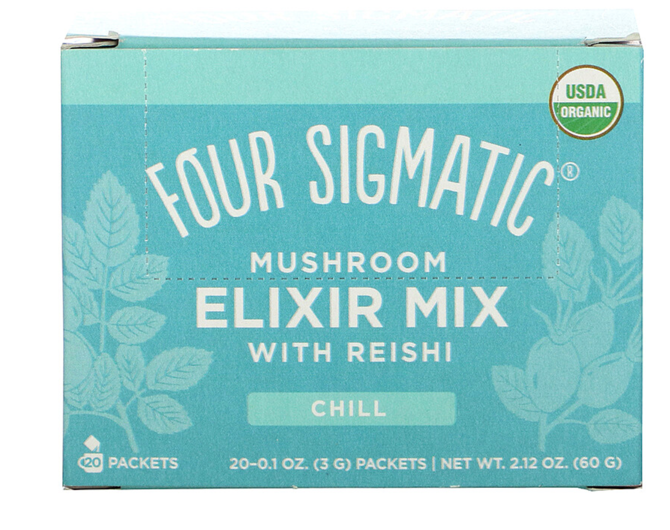 Organic Reishi Mushroom Elixir Powder - Immune Support & Stress Relief Supplement - Perfect for Tea, Smoothies & Wellness Drinks