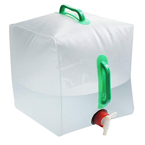 ASR Outdoor 5 Gallon Portable Collapsible Reusable Water Dispenser - Ideal for Camping, Hiking, and Emergency Water Storage