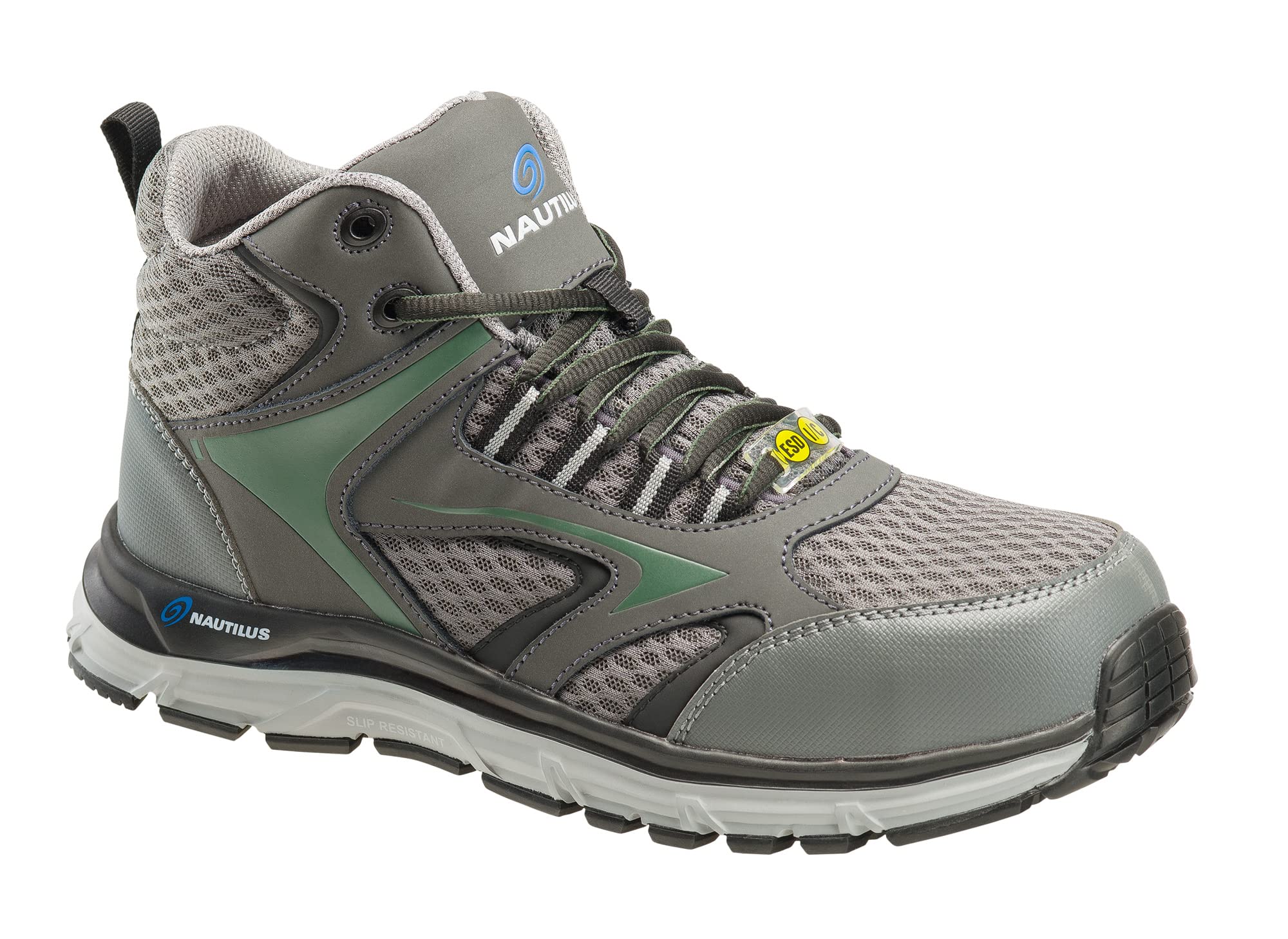 Nautilus N1502 Safety Shoes - ANSI Certified Steel Toe Work Boots for Men & Women - Slip Resistant, Waterproof & Comfortable for Construction, Warehouse & Industrial Work