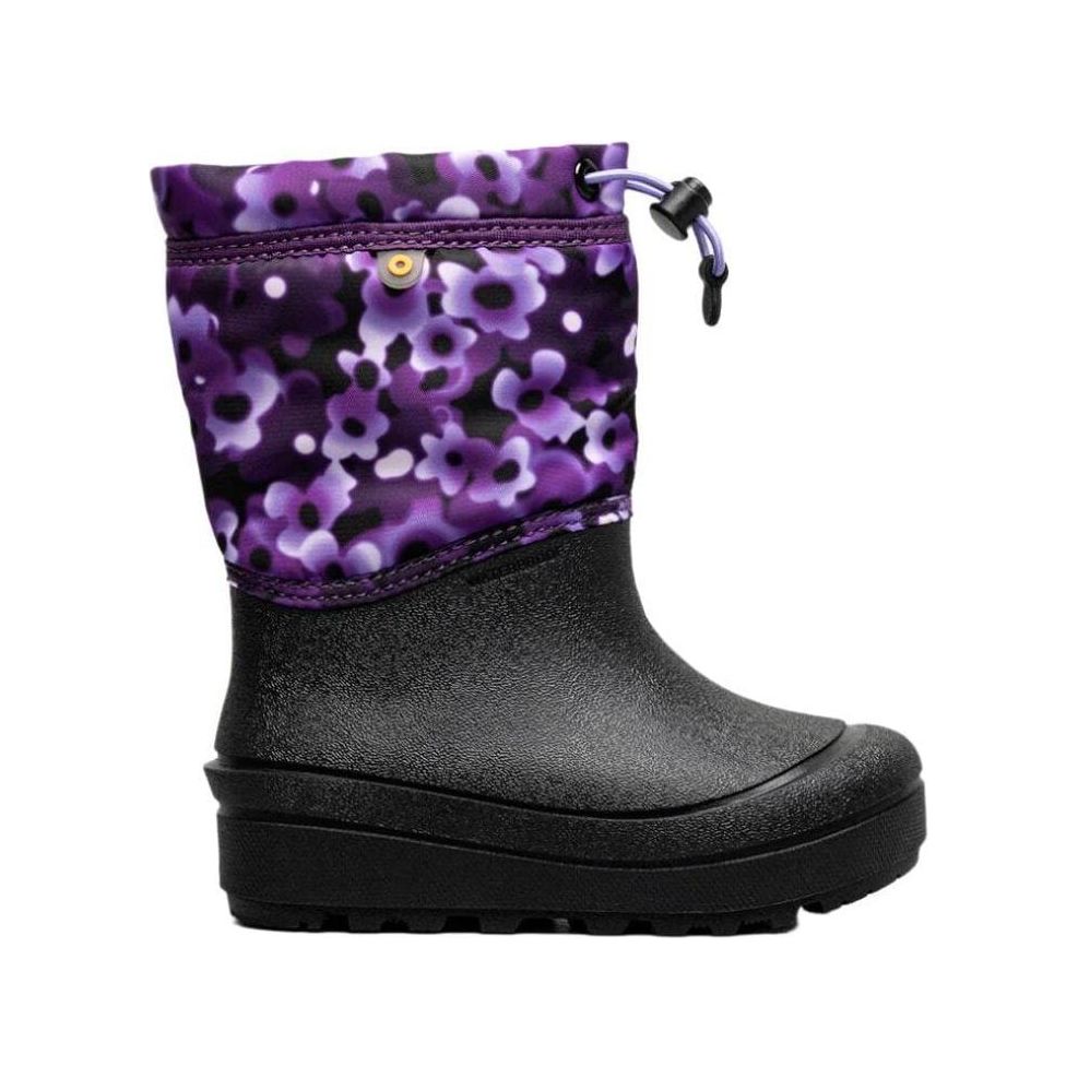 BOGS Kids' Snow Shell Boots - Waterproof Winter Boots for Boys & Girls, TROPADELIC Floral Design, Final Sale - Perfect for Snow Play, Hiking & Outdoor Adventures
