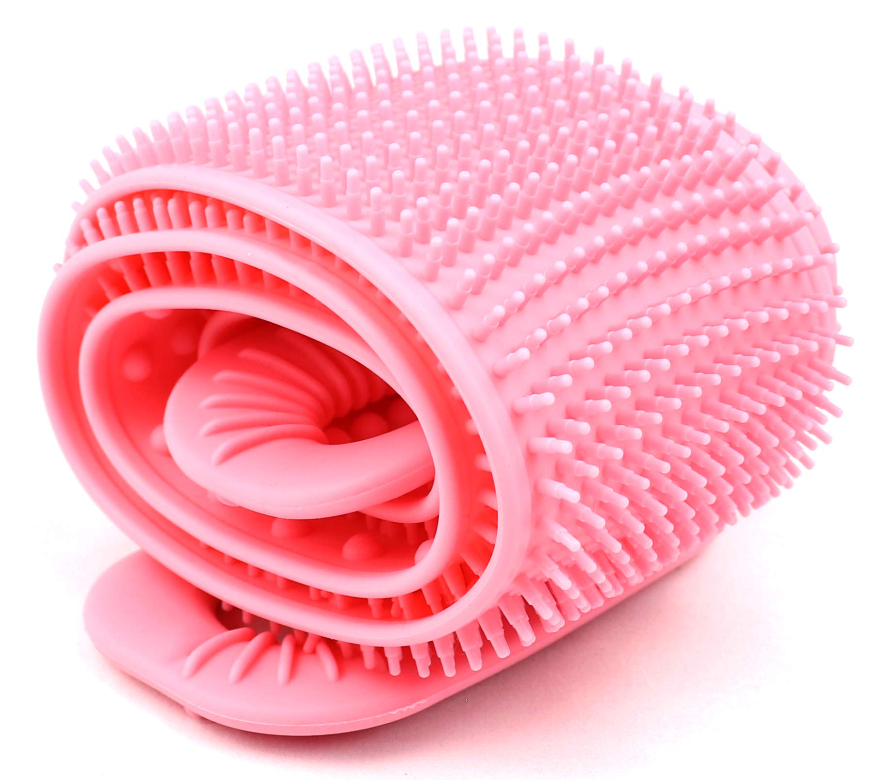 Chafful Silicone Back Shower Scrubber - Exfoliating & Massage Belt Brush for Men & Women - Perfect for Deep Cleaning, Relaxation & Skin Care in Bath or Shower